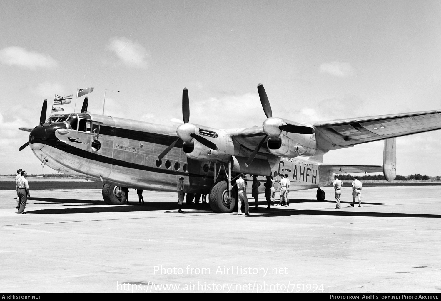 Aircraft Photo of G-AHFH | Avro 685 York 1 | British South American Airways - BSAA | AirHistory.net #751994