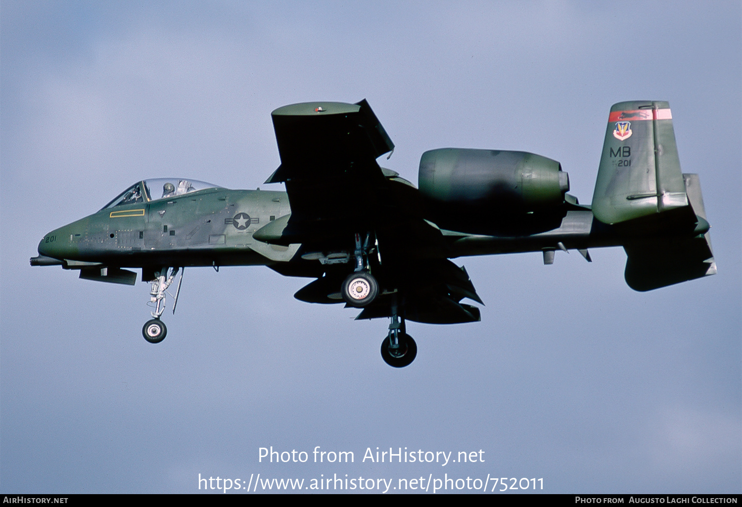 Aircraft Photo of 77-0201 / AF77-201 | Fairchild A-10A Thunderbolt II | USA - Air Force | AirHistory.net #752011