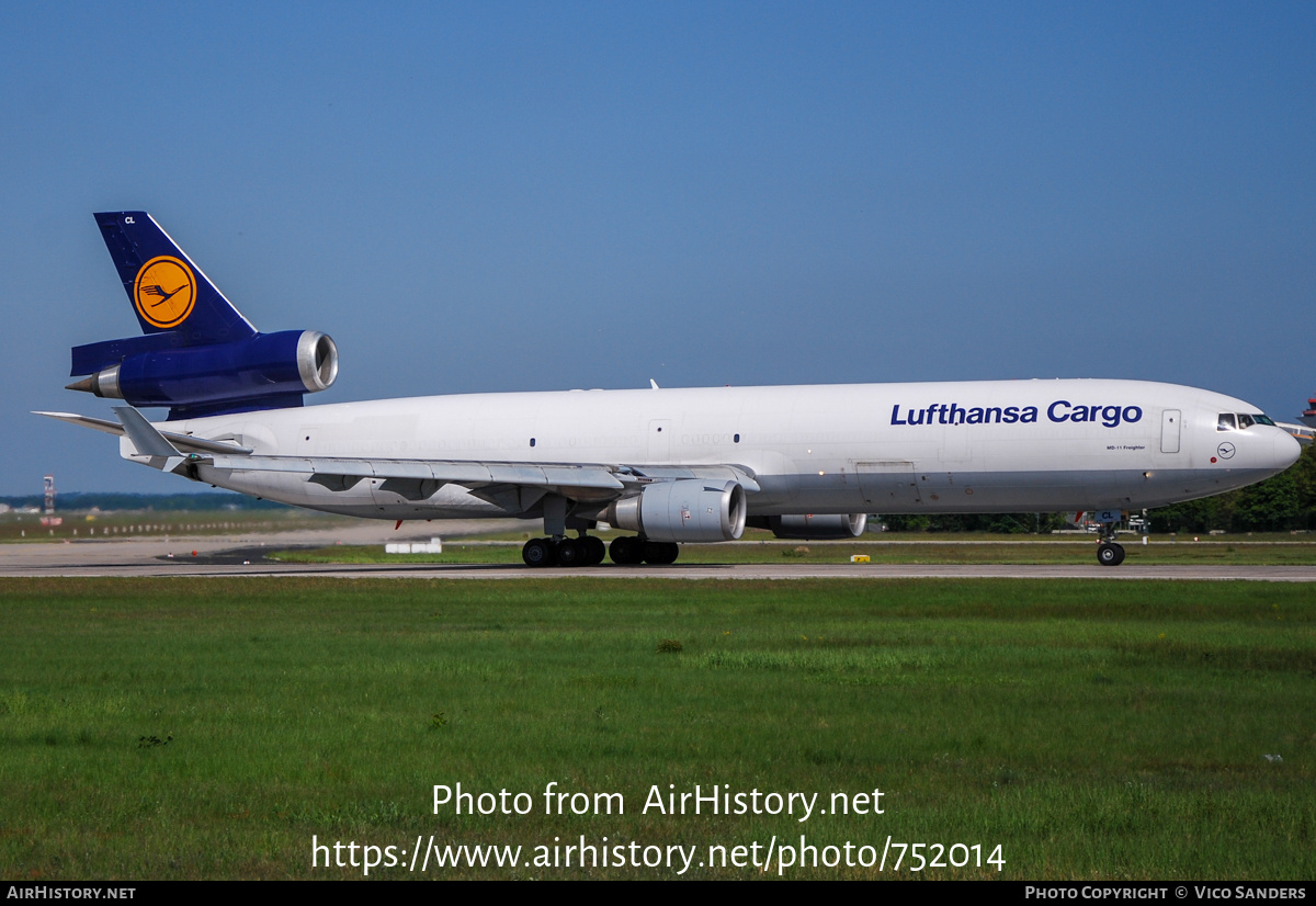 Aircraft Photo of D-ALCL | McDonnell Douglas MD-11F | Lufthansa Cargo | AirHistory.net #752014