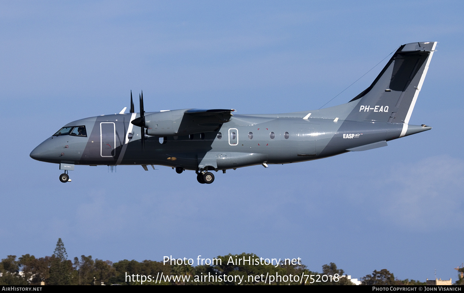 Aircraft Photo of PH-EAQ | Dornier 328-120 | EASP Air - Executive Airborne Systems & Platforms | AirHistory.net #752018