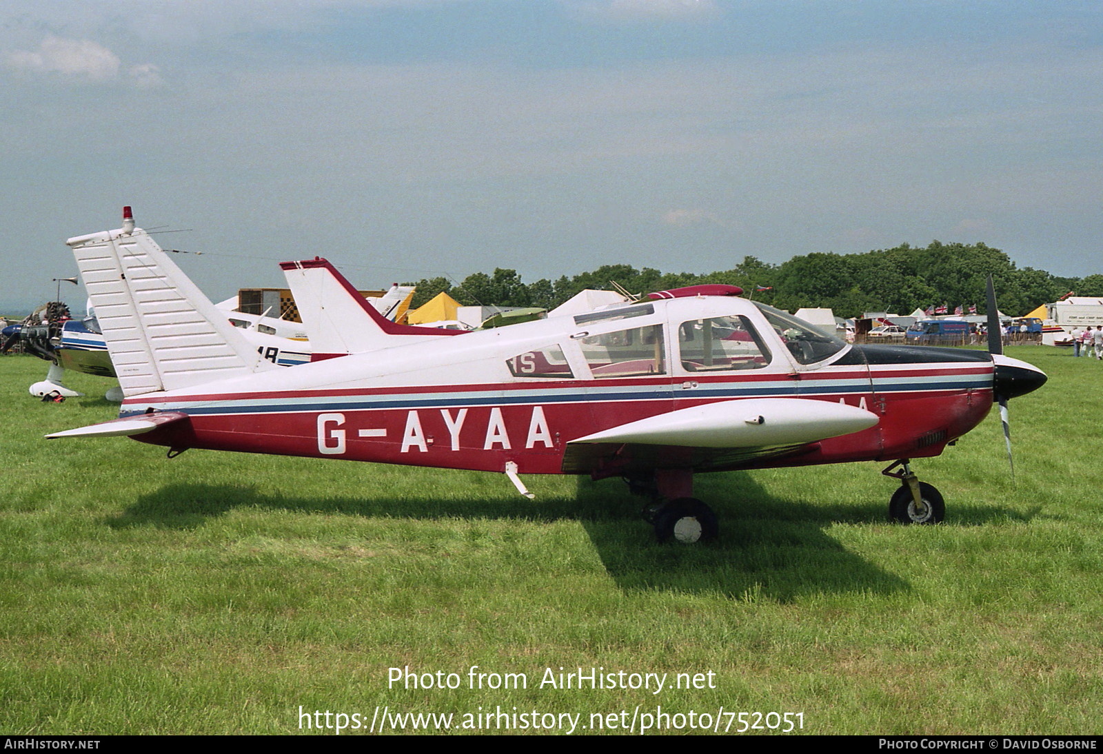 Aircraft Photo of G-AYAA | Piper PA-28-180 Cherokee | AirHistory.net #752051