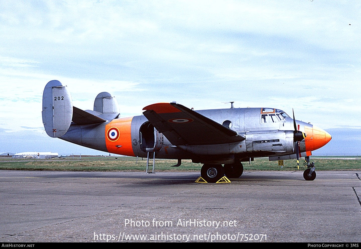 Aircraft Photo of 202 | Dassault MD-312 Flamant | France - Air Force | AirHistory.net #752071