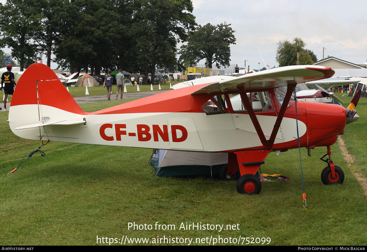 Aircraft Photo of CF-BND | Piper PA-22-160 Tri-Pacer | AirHistory.net #752099