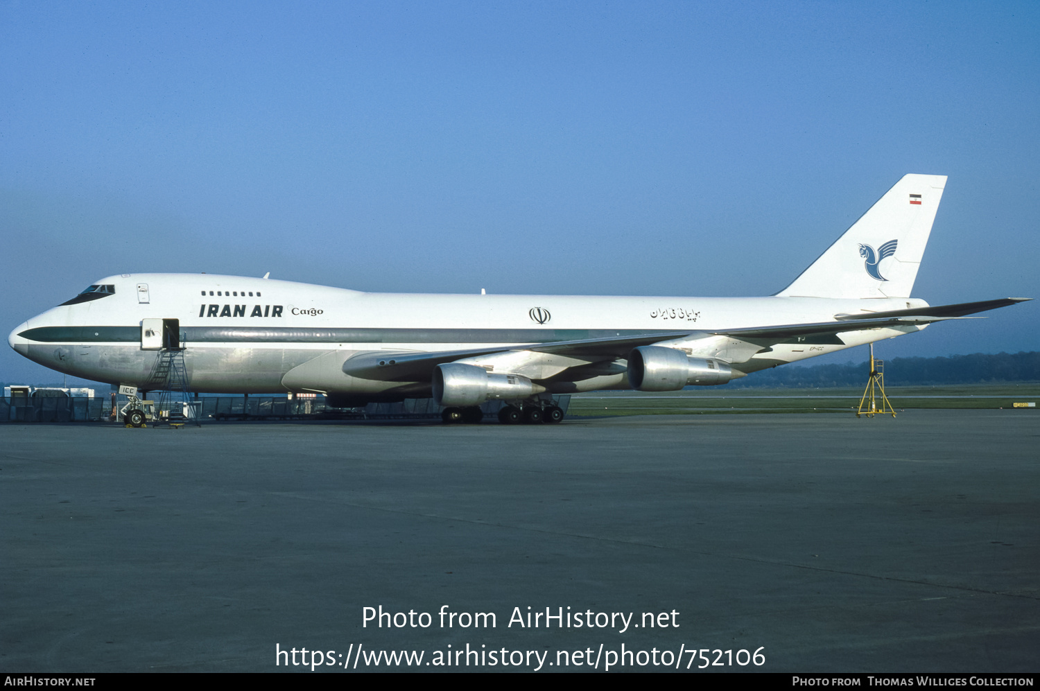 Aircraft Photo of EP-ICC | Boeing 747-2J9F/SCD | Iran Air Cargo | AirHistory.net #752106