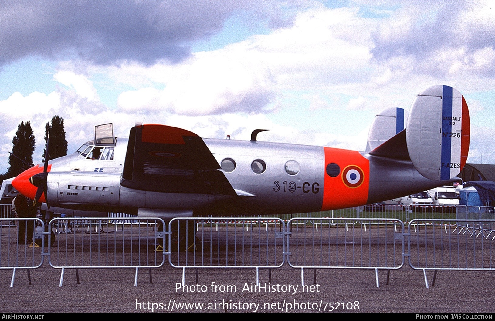 Aircraft Photo of F-AZES / 226 | Dassault MD-312 Flamant | France - Air Force | AirHistory.net #752108