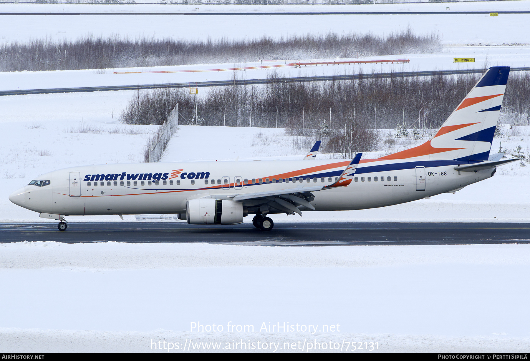 Aircraft Photo of OK-TSS | Boeing 737-81M | Smartwings | AirHistory.net #752131