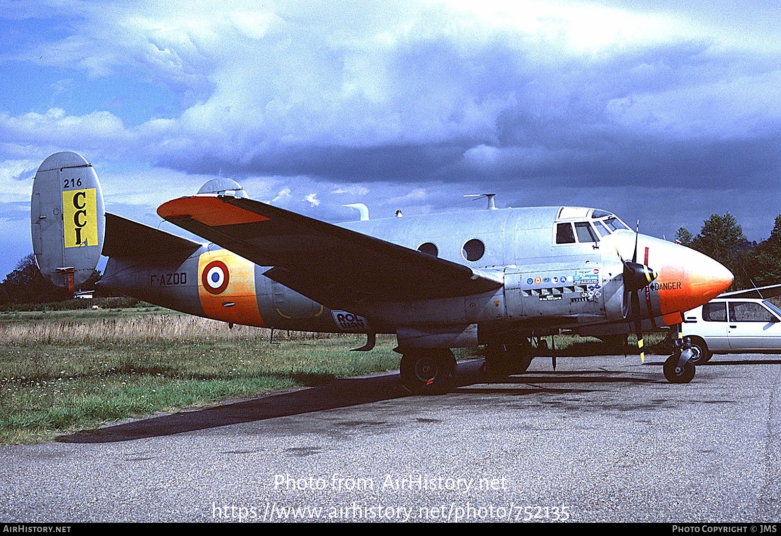 Aircraft Photo of F-AZDD / 216 | Dassault MD-312 Flamant | France - Air Force | AirHistory.net #752135