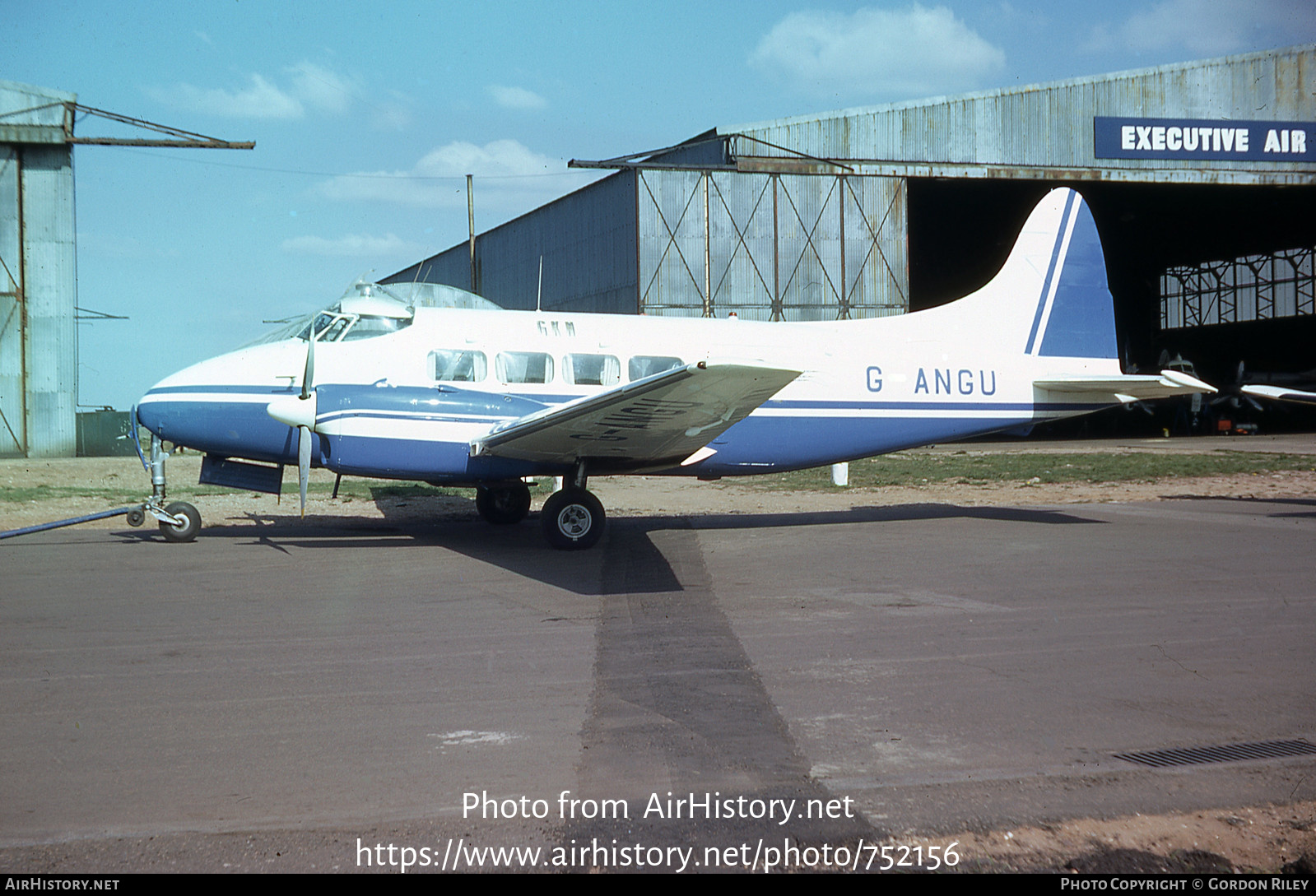 Aircraft Photo of G-ANGU | De Havilland D.H. 104 Dove 6 | GKN Group | AirHistory.net #752156