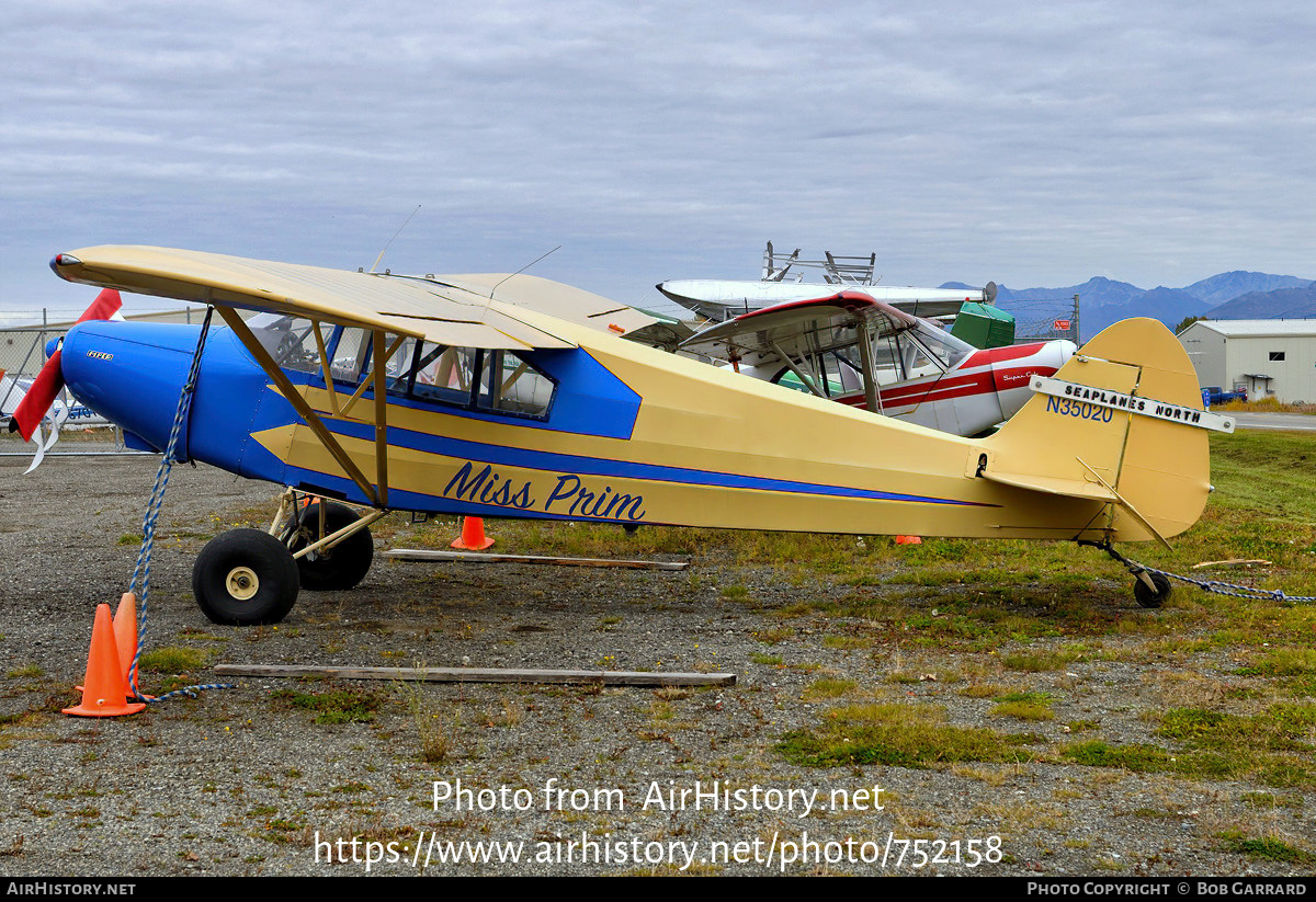 Aircraft Photo of N35020 | Piper J-5A Cub Cruiser | AirHistory.net #752158