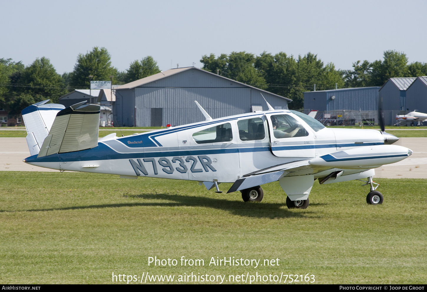 Aircraft Photo of N7932R | Beech V35B Bonanza | AirHistory.net #752163