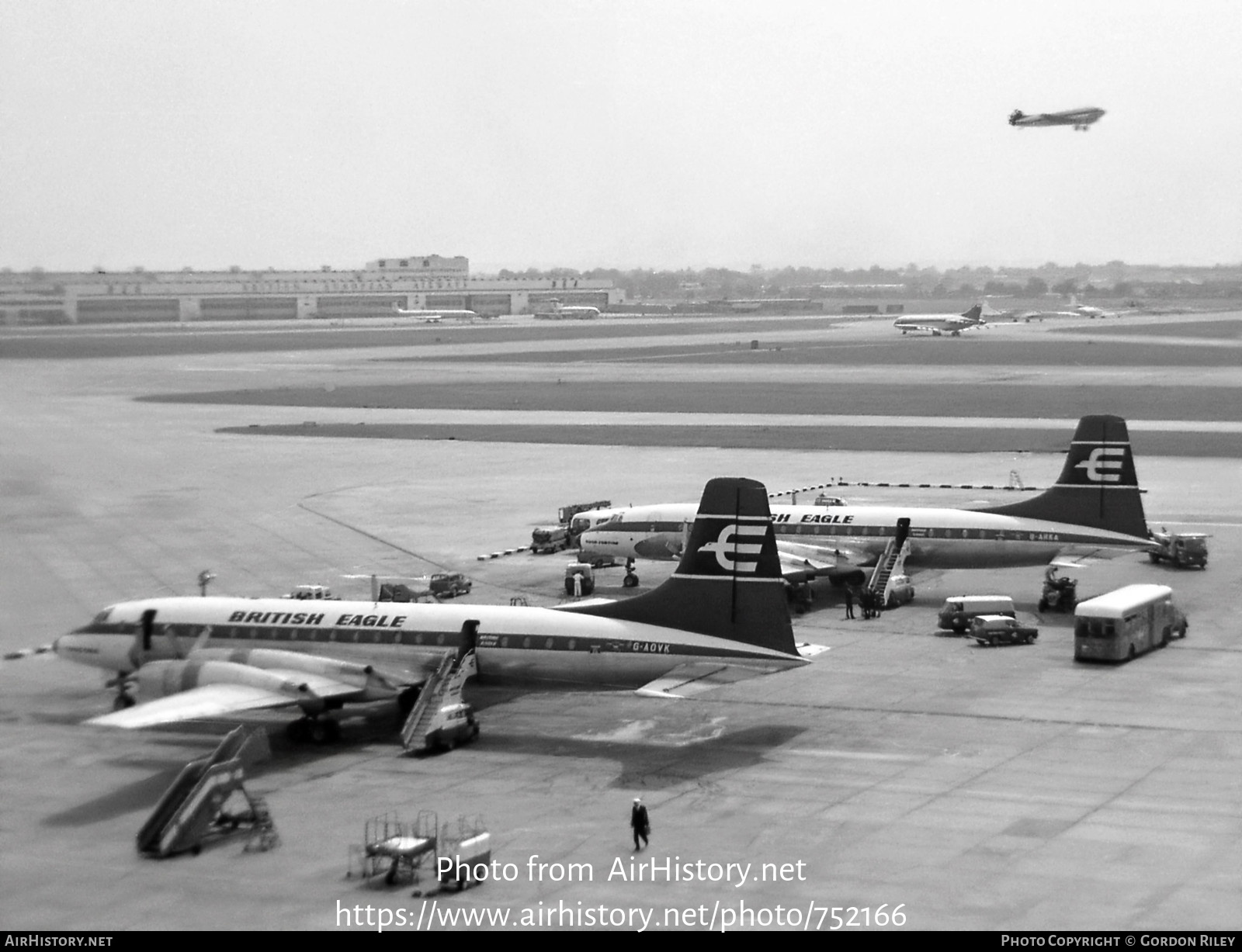 Aircraft Photo of G-AOVK | Bristol 175 Britannia 312 | British Eagle International Airlines | AirHistory.net #752166