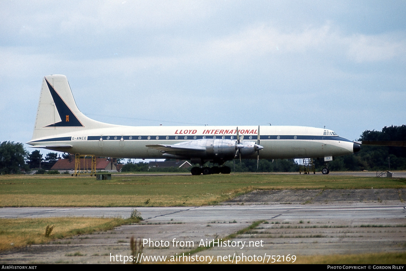 Aircraft Photo of G-ANCE | Bristol 175 Britannia 307F | Lloyd International Airways | AirHistory.net #752169