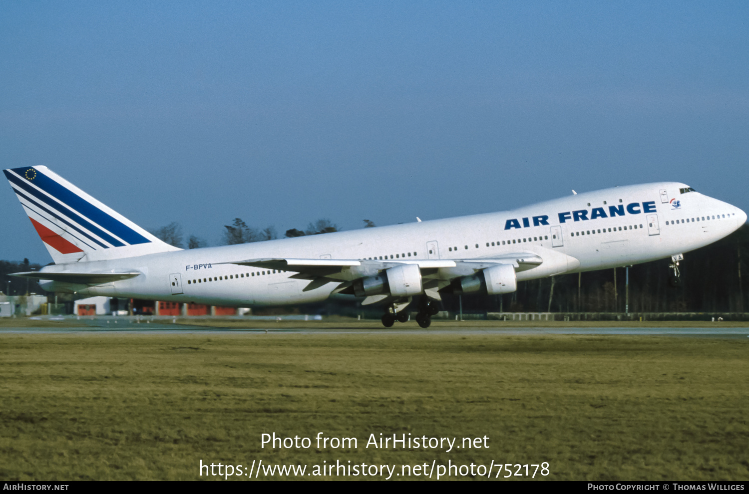 Aircraft Photo of F-BPVA | Boeing 747-128 | Air France | AirHistory.net #752178