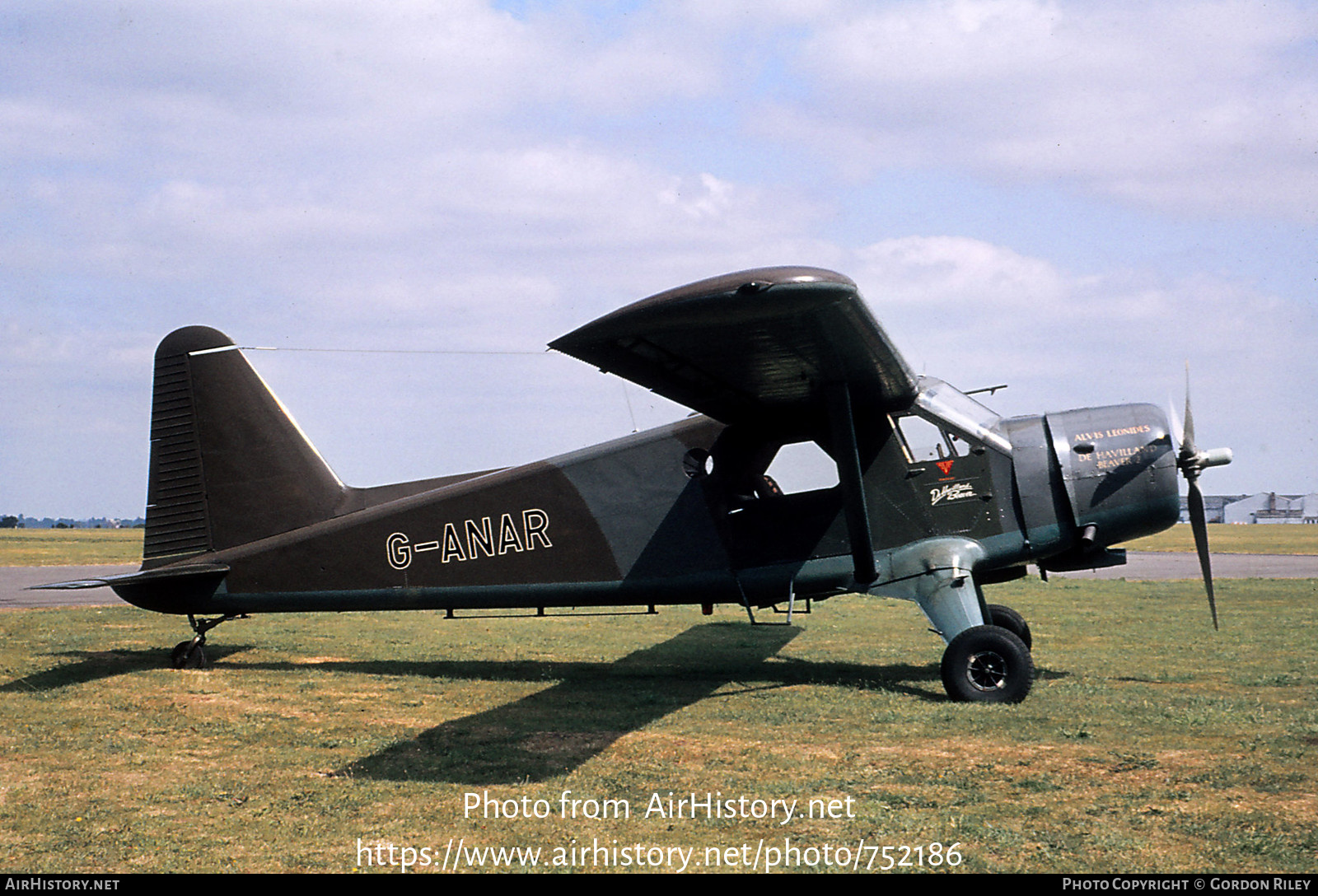 Aircraft Photo of G-ANAR | De Havilland Canada DHC-2 Beaver Mk2 | AirHistory.net #752186