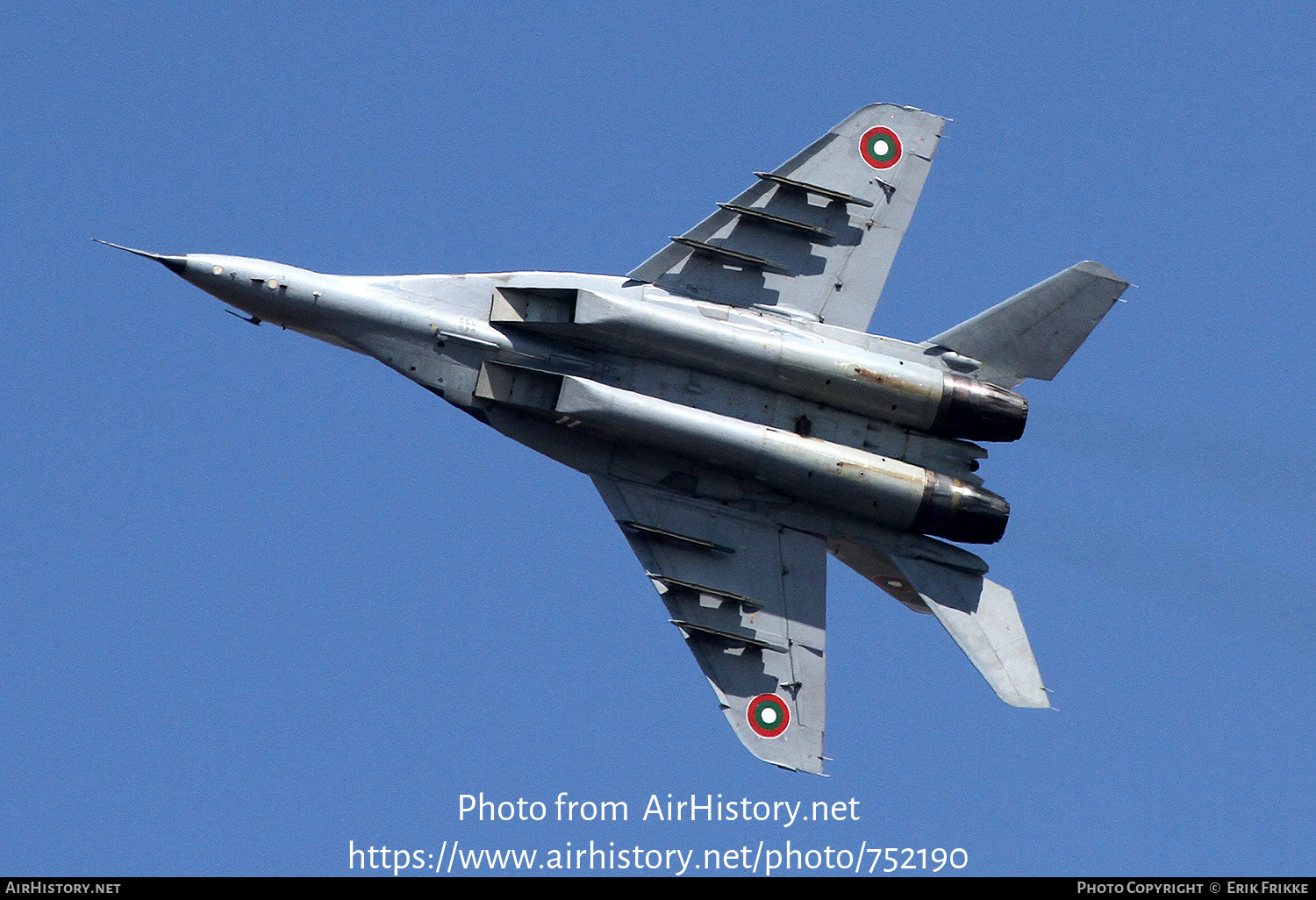 Aircraft Photo of 11 | Mikoyan-Gurevich MiG-29UB | Bulgaria - Air Force | AirHistory.net #752190