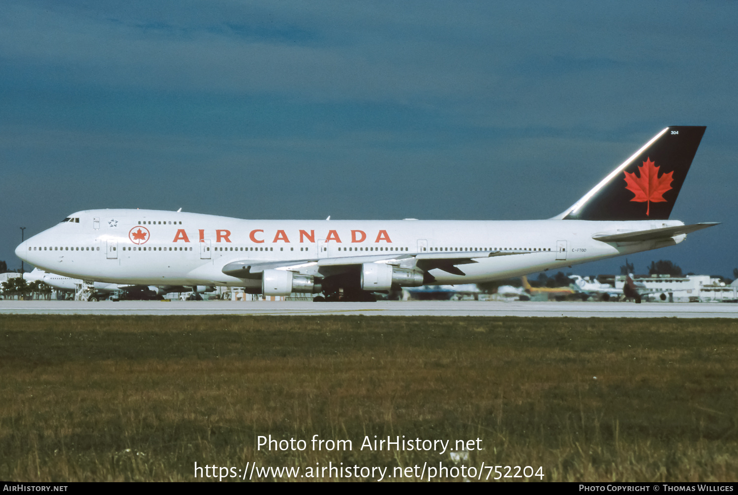 Aircraft Photo of C-FTOD | Boeing 747-133 | Air Canada | AirHistory.net #752204