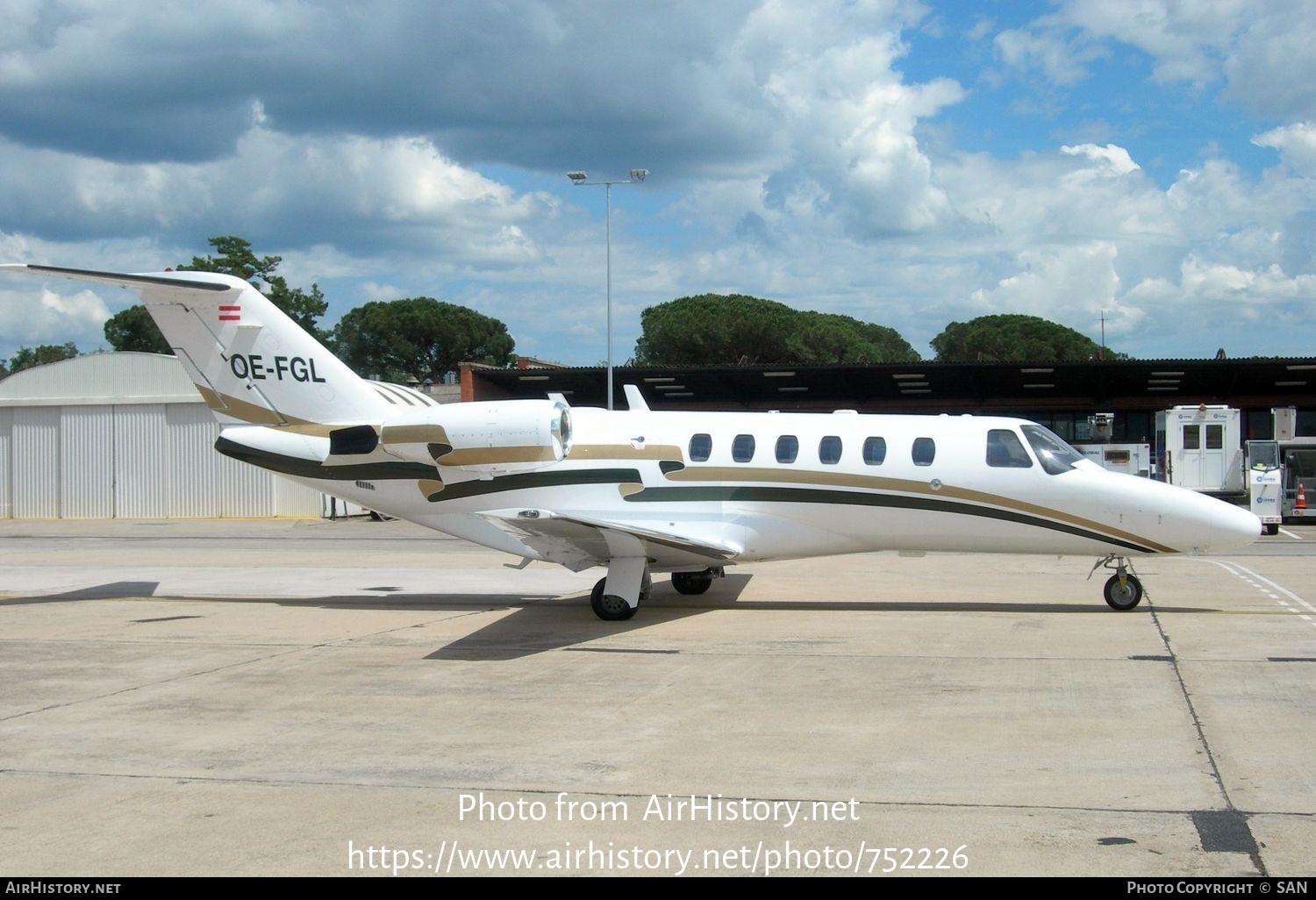 Aircraft Photo of OE-FGL | Cessna 525A CitationJet CJ2 | AirHistory.net #752226