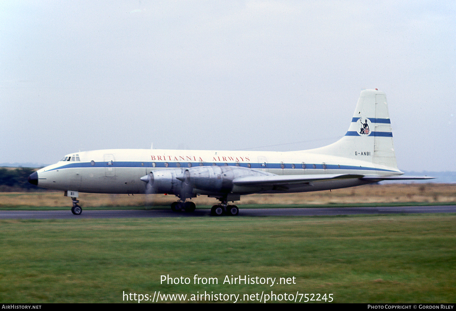 Aircraft Photo of G-ANBI | Bristol 175 Britannia 102 | Britannia Airways | AirHistory.net #752245