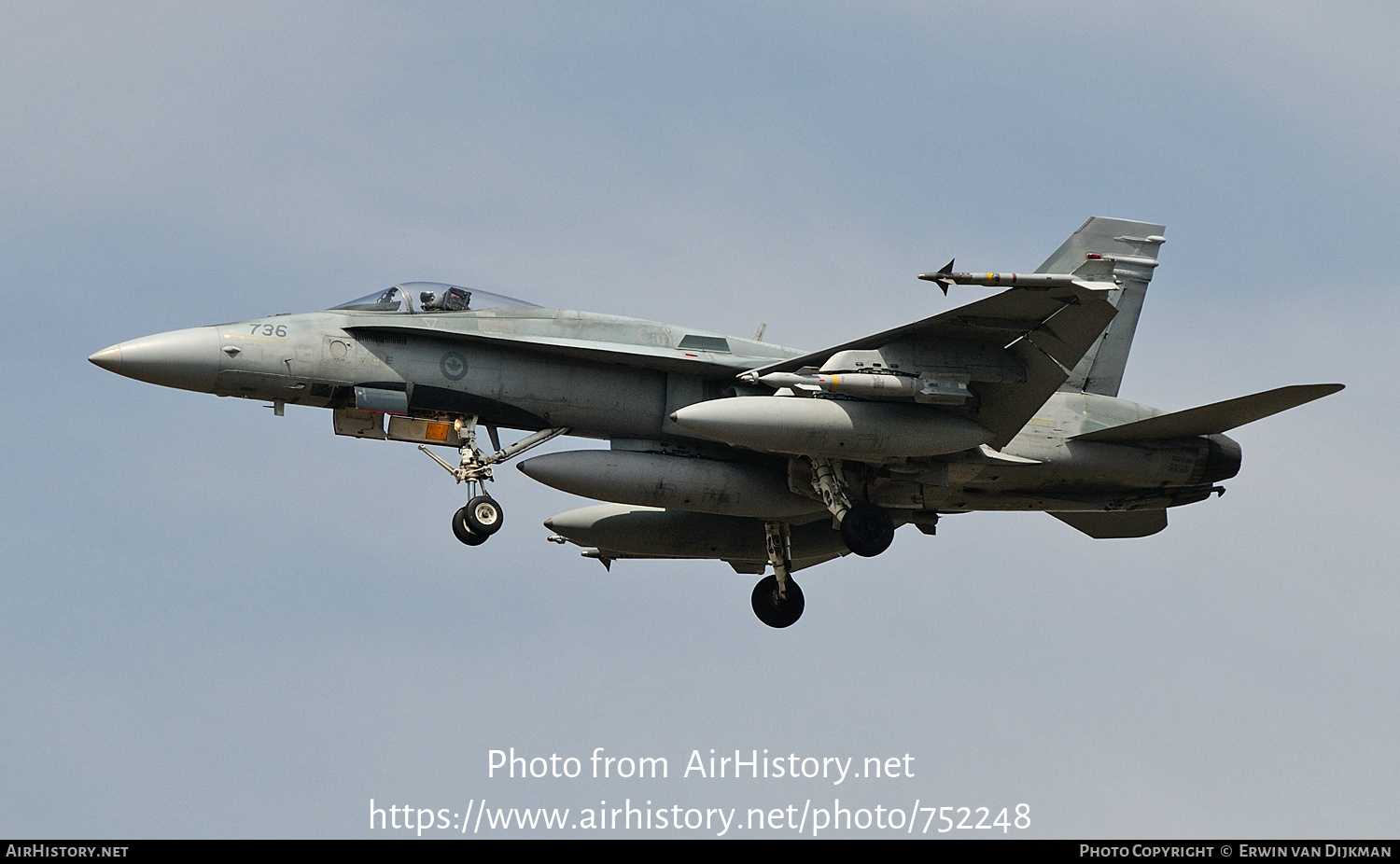 Aircraft Photo of 188736 | McDonnell Douglas CF-188 Hornet | Canada - Air Force | AirHistory.net #752248