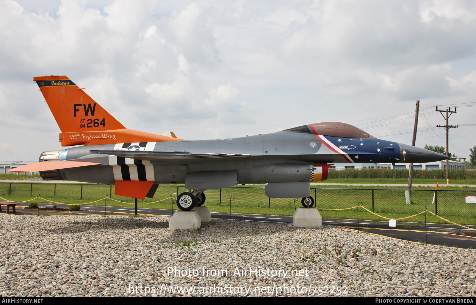 Aircraft Photo of 84-1264 / AF84-264 | General Dynamics F-16C Fighting Falcon | USA - Air Force | AirHistory.net #752252