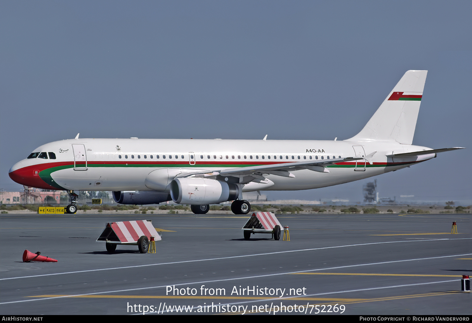 Aircraft Photo of A4O-AA | Airbus A320-232 | Oman Royal Flight | AirHistory.net #752269