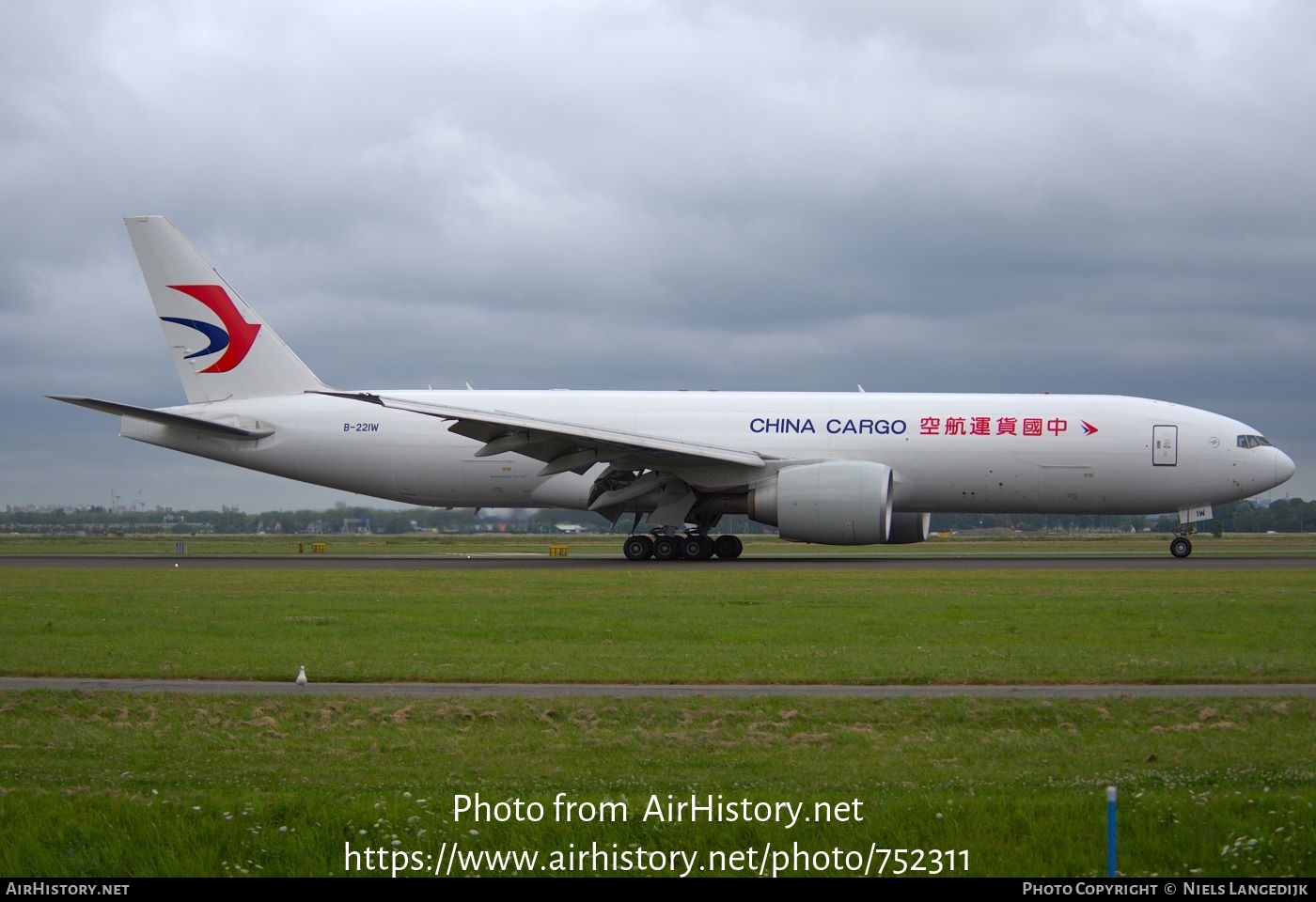 Aircraft Photo of B-221W | Boeing 777-F | China Cargo Airlines | AirHistory.net #752311