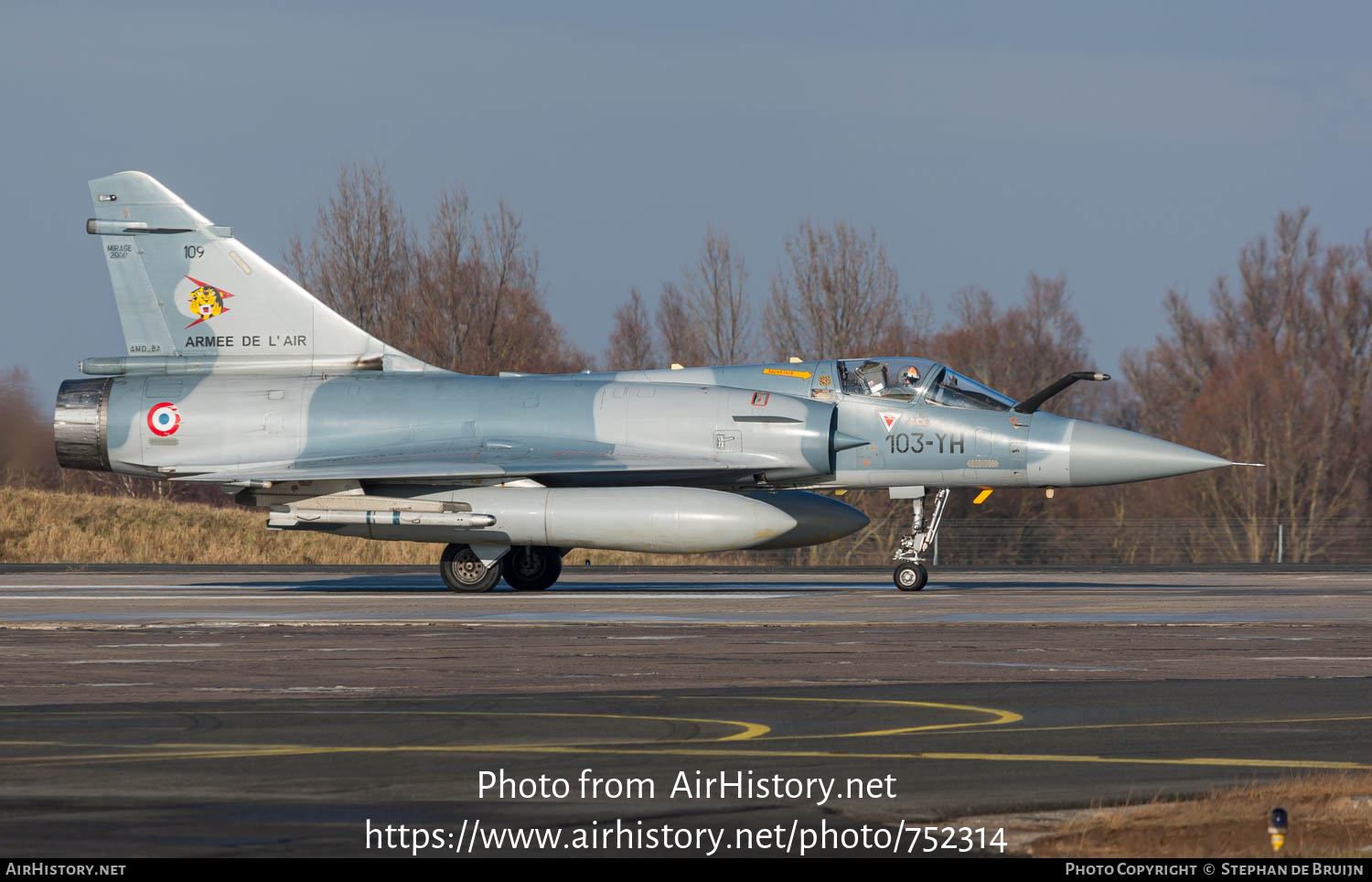 Aircraft Photo of 109 | Dassault Mirage 2000C | France - Air Force | AirHistory.net #752314