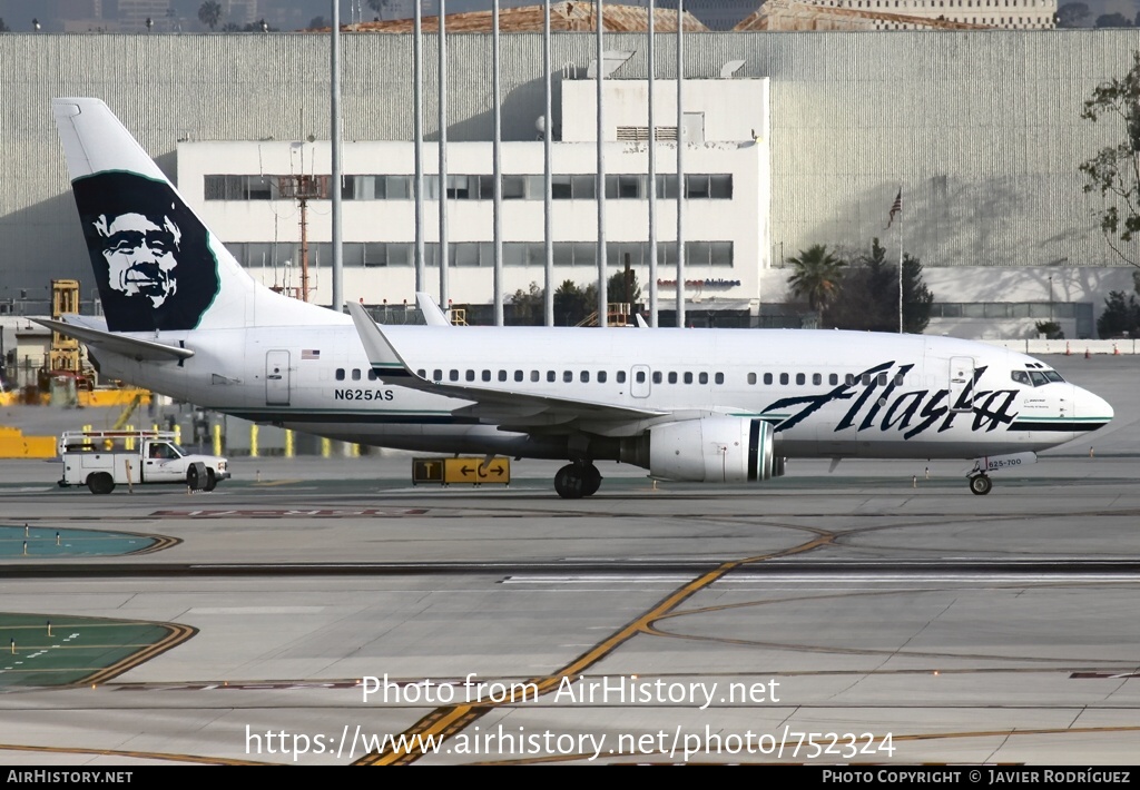 Aircraft Photo of N625AS | Boeing 737-790 | Alaska Airlines | AirHistory.net #752324