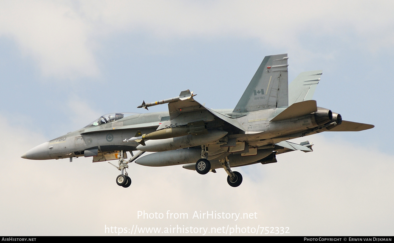 Aircraft Photo of 188780 | McDonnell Douglas CF-188 Hornet | Canada - Air Force | AirHistory.net #752332