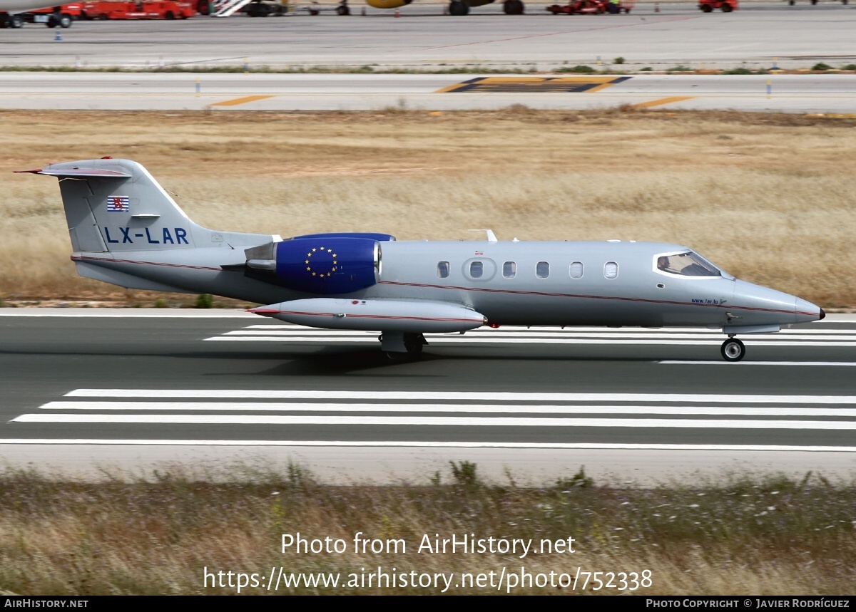 Aircraft Photo of LX-LAR | Learjet 45XR | AirHistory.net #752338