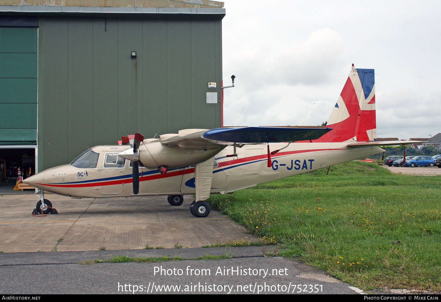 Aircraft Photo of G-JSAT | Britten-Norman BN-2T Turbine Islander | AirHistory.net #752351