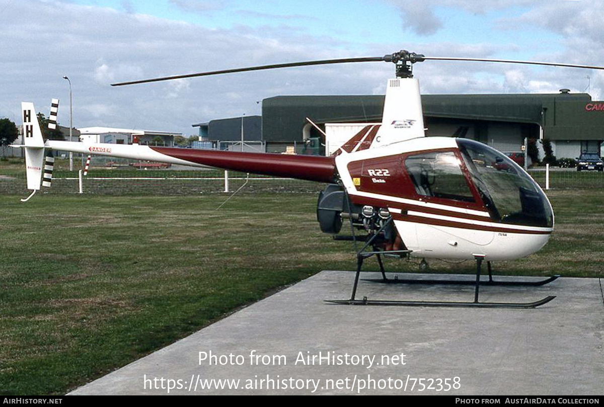 Aircraft Photo of ZK-HHH / HH | Robinson R-22 Beta | AirHistory.net #752358