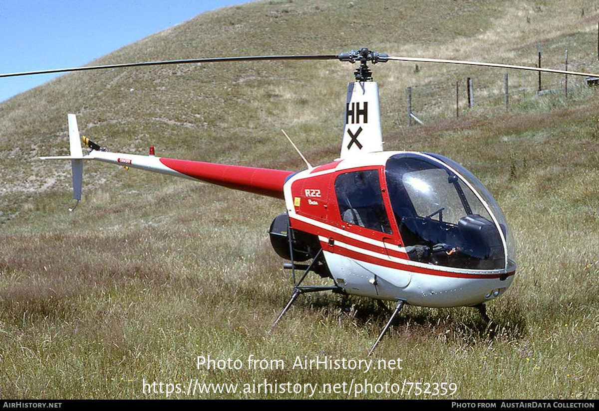 Aircraft Photo of ZK-HHH / HH | Robinson R-22 Beta | AirHistory.net #752359