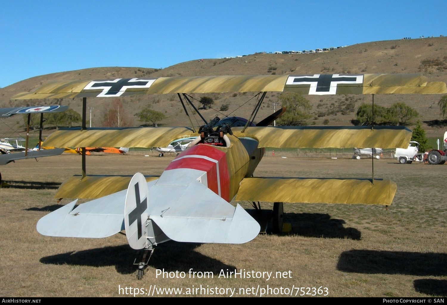 Aircraft Photo of ZK-FOK | Fokker Dr.1 (replica) | Germany - Air Force | AirHistory.net #752363