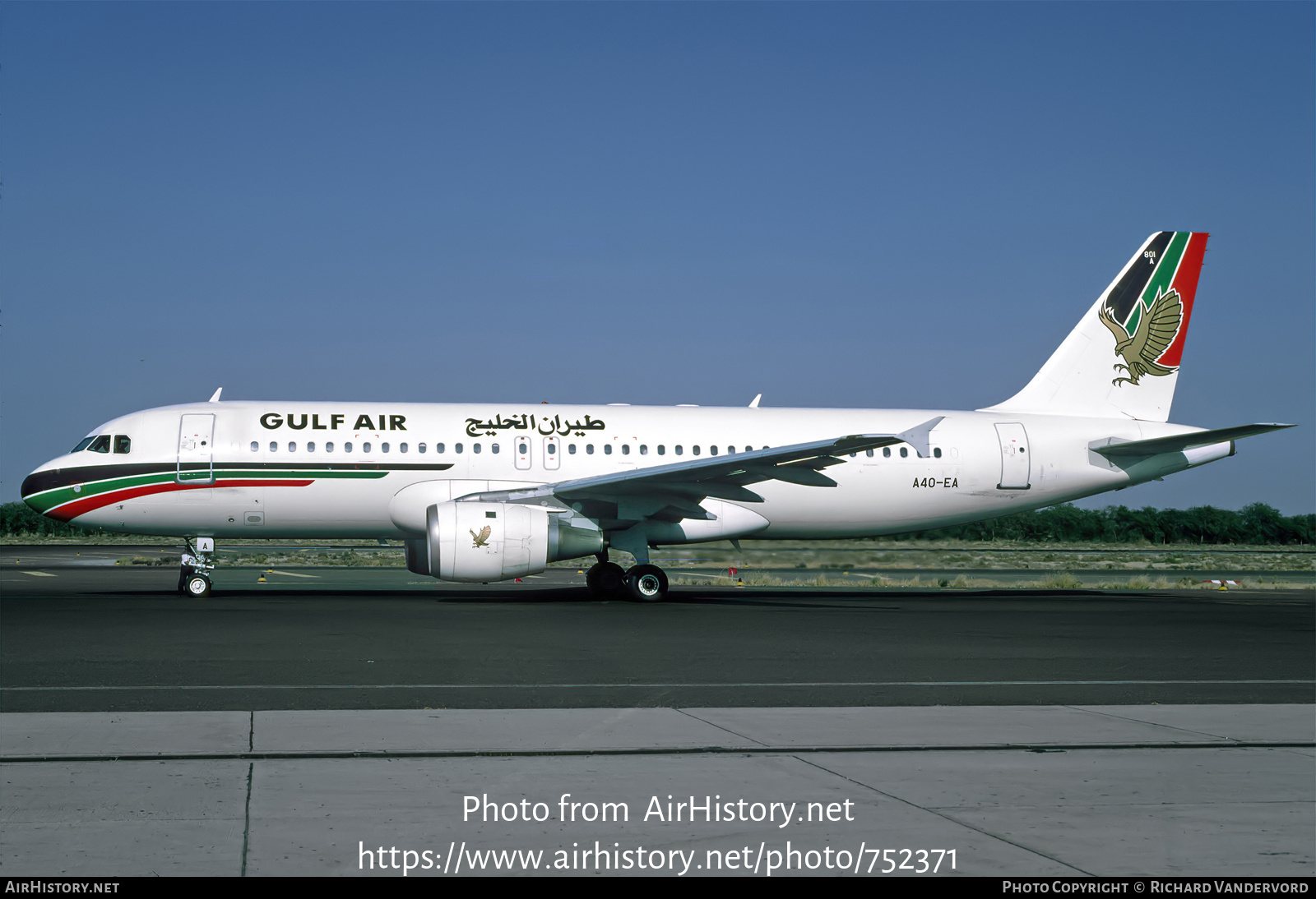 Aircraft Photo of A4O-EA | Airbus A320-212 | Gulf Air | AirHistory.net #752371