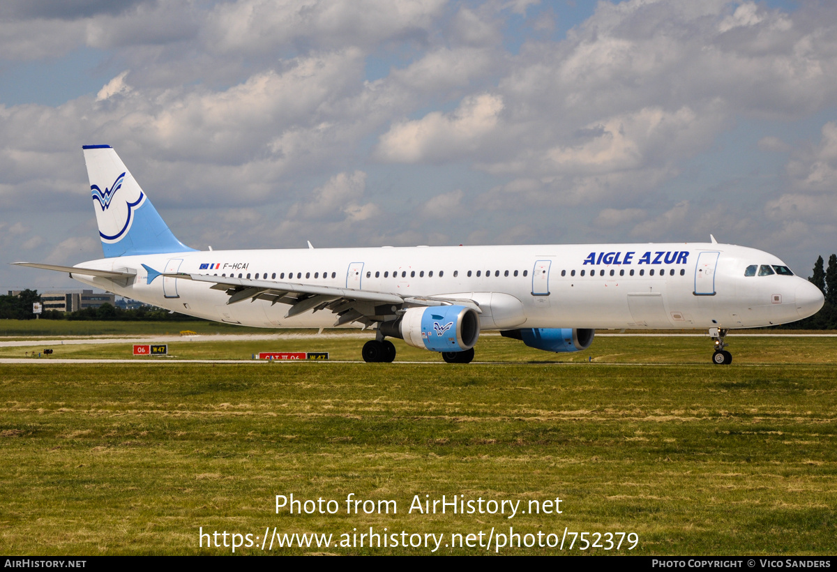 Aircraft Photo of F-HCAI | Airbus A321-211 | Aigle Azur | AirHistory.net #752379