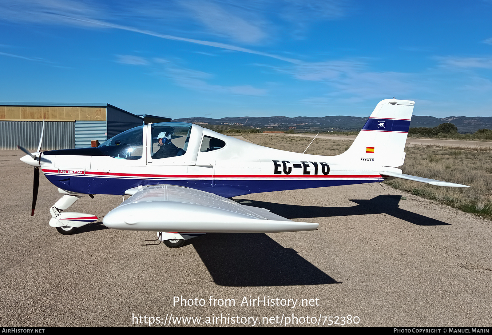 Aircraft Photo of EC-EY6 | Tecnam P-96 Golf 100 | AirHistory.net #752380