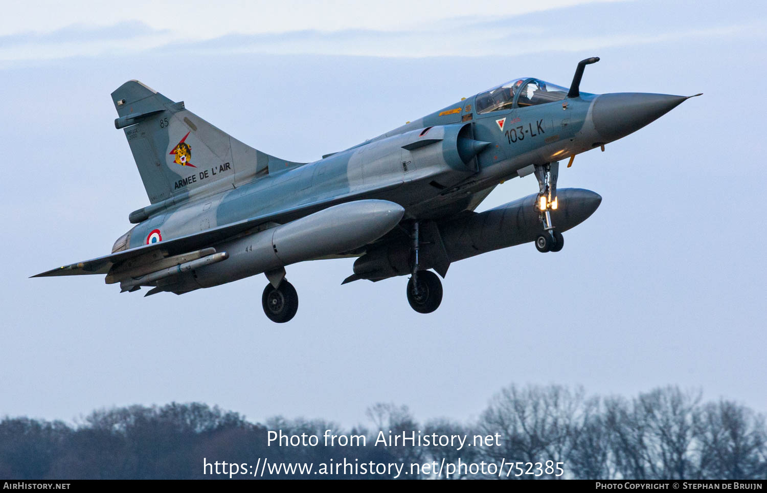 Aircraft Photo of 85 | Dassault Mirage 2000C | France - Air Force | AirHistory.net #752385