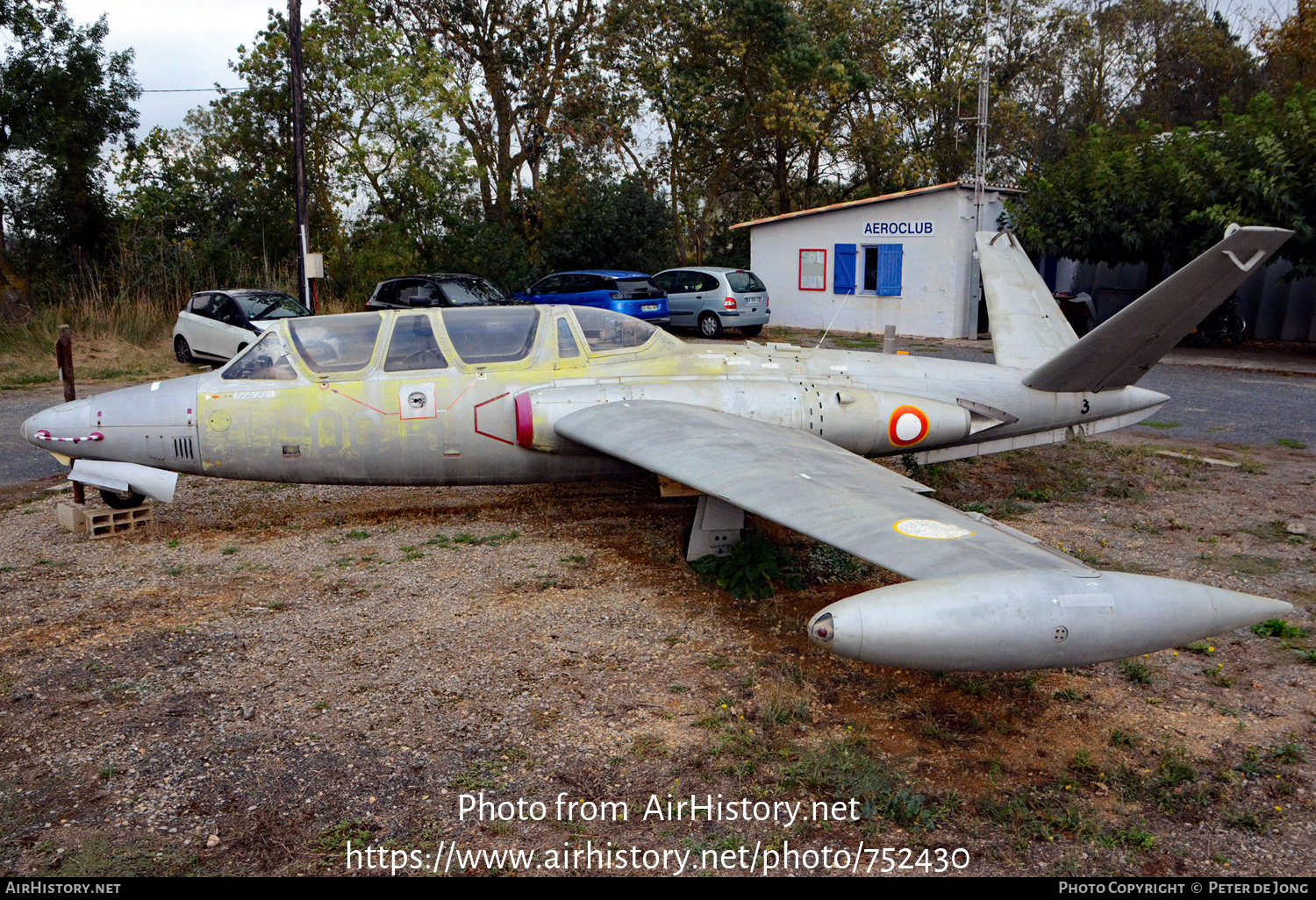 Aircraft Photo of 377 | Fouga CM-170R Magister | France - Air Force | AirHistory.net #752430