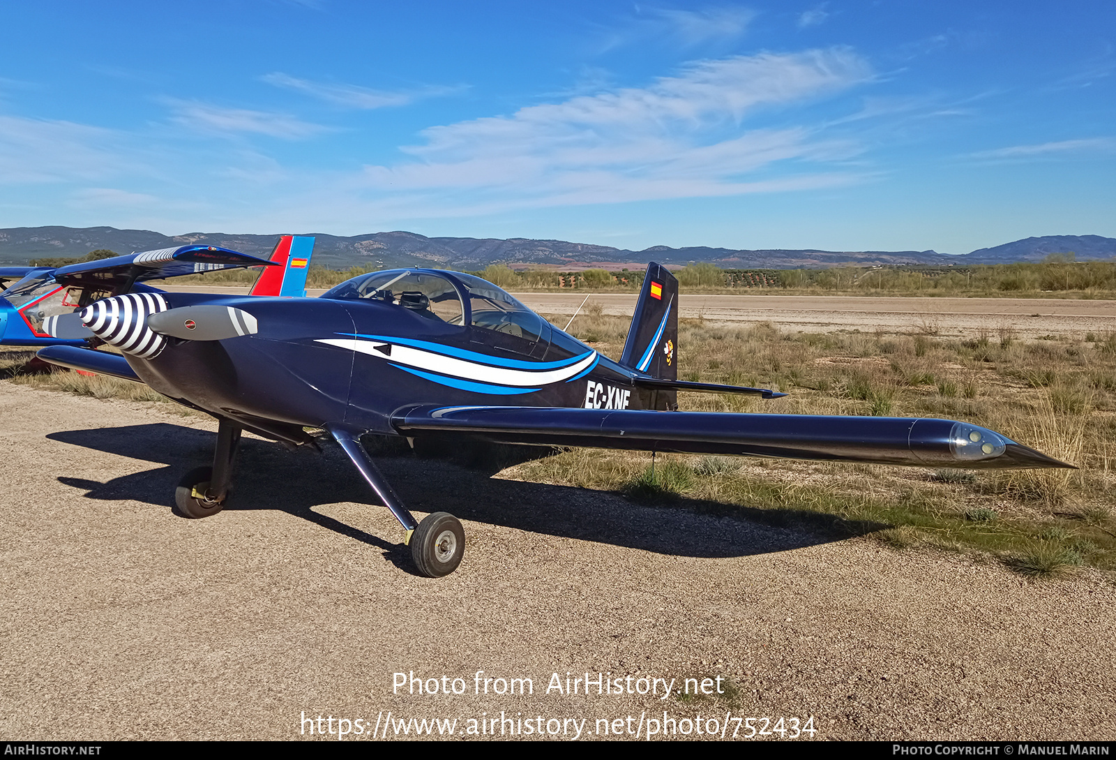 Aircraft Photo of EC-XNF | Van's RV-7 | AirHistory.net #752434