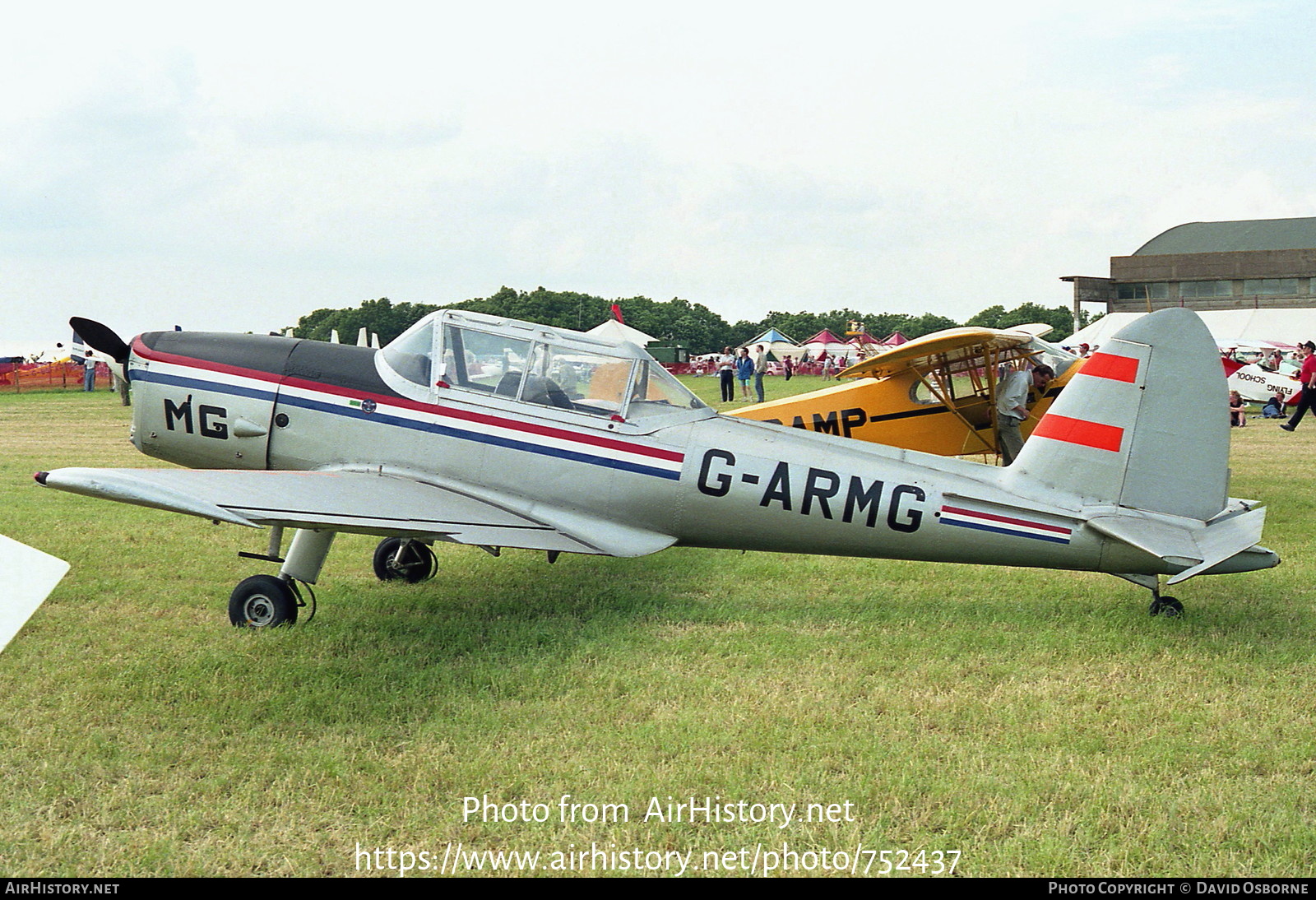 Aircraft Photo of G-ARMG | De Havilland DHC-1 Chipmunk Mk22A | AirHistory.net #752437