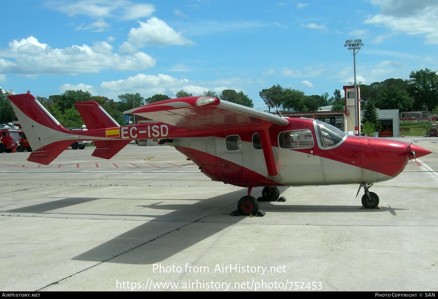 Aircraft Photo of EC-ISD | Cessna 337G Super Skymaster | AirHistory.net #752453