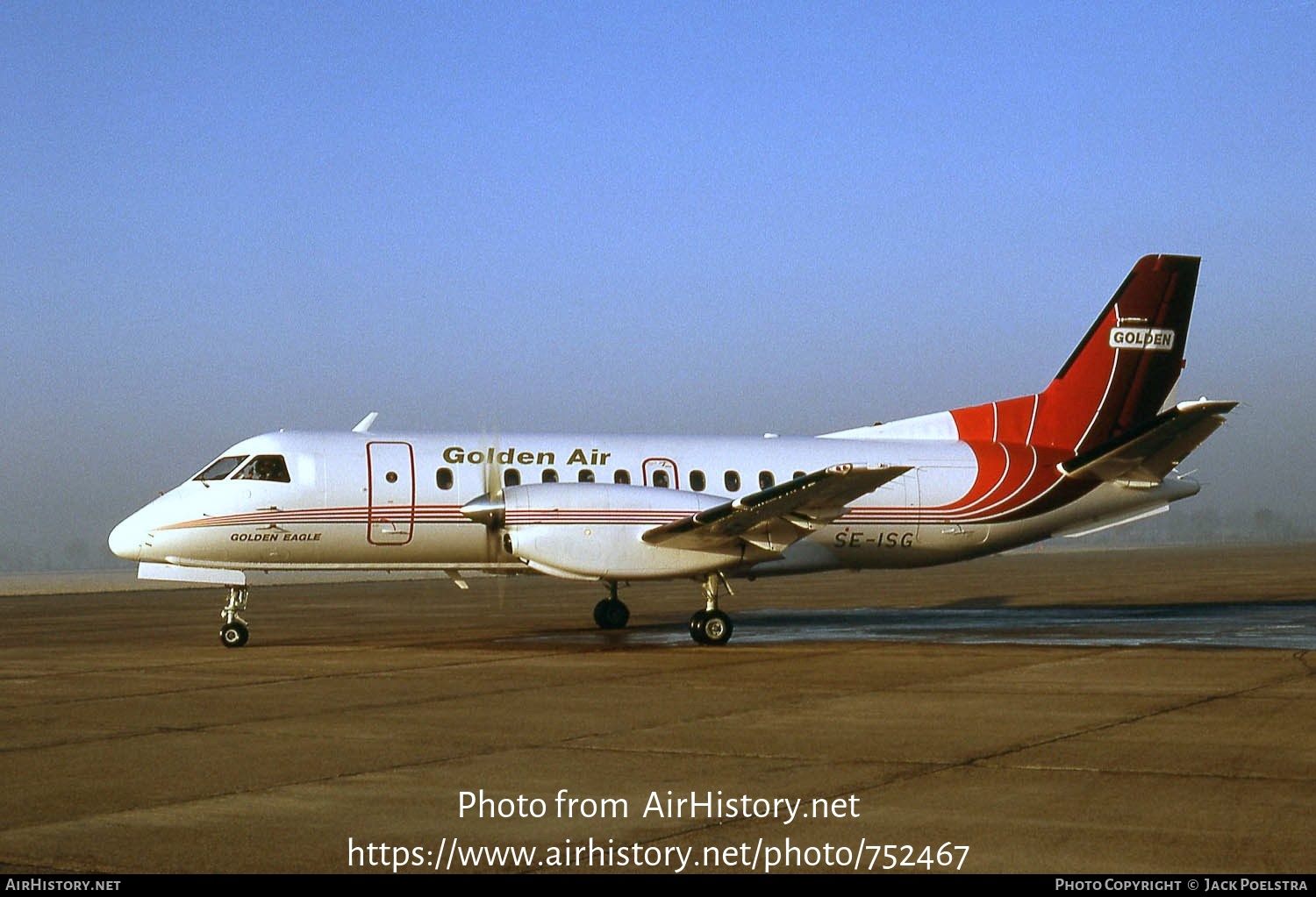 Aircraft Photo of SE-ISG | Saab 340B | Golden Air | AirHistory.net #752467