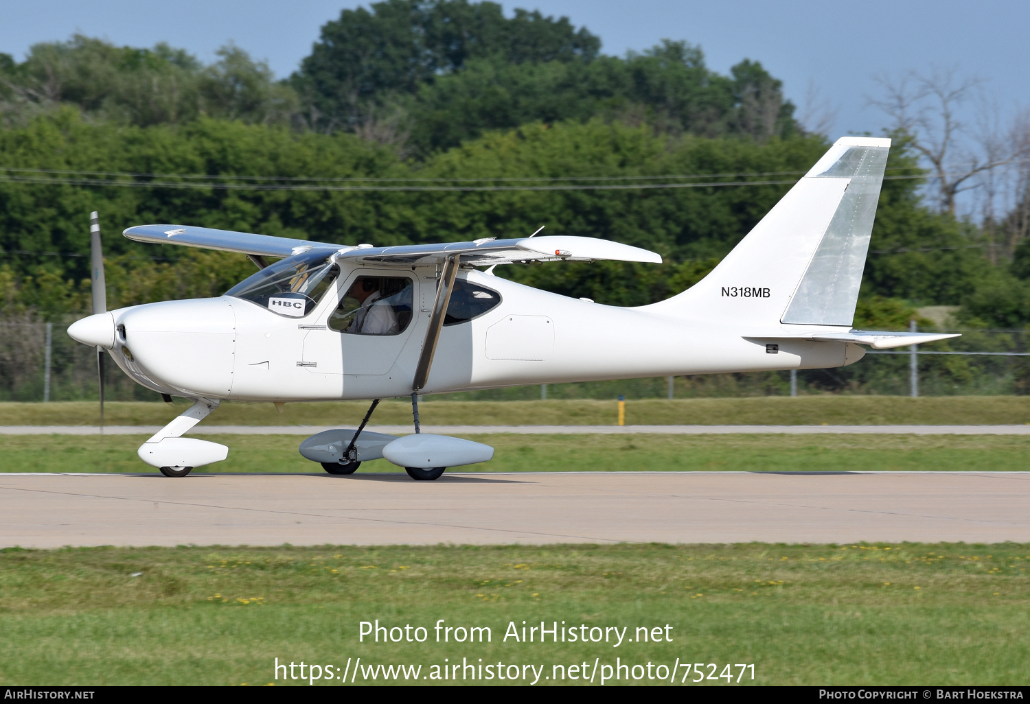 Aircraft Photo of N318MB | Stoddard-Hamilton GlaStar | AirHistory.net #752471