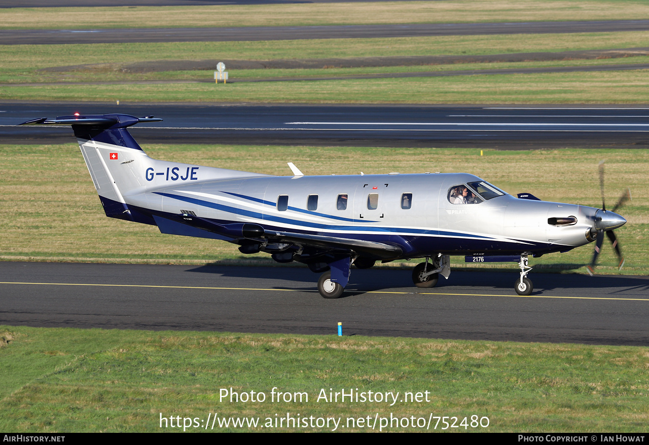 Aircraft Photo of G-ISJE | Pilatus PC-12NGX (PC-12/47E) | AirHistory.net #752480