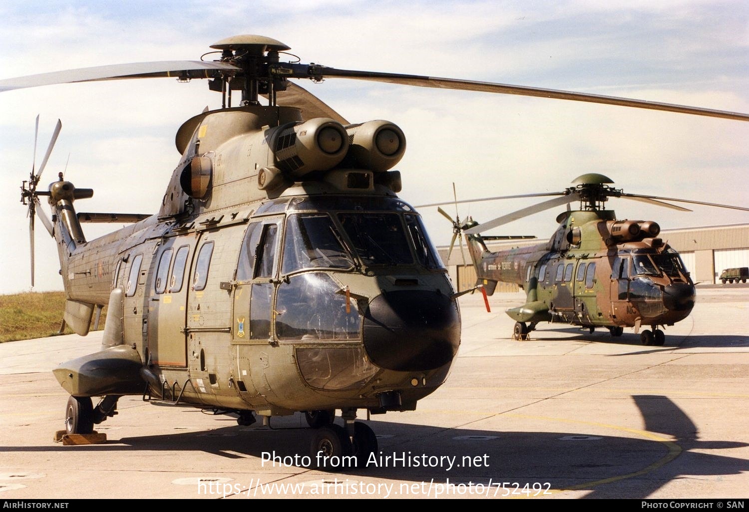 Aircraft Photo of HT.21-05 | Aerospatiale AS-332B1 Super Puma | Spain - Army | AirHistory.net #752492