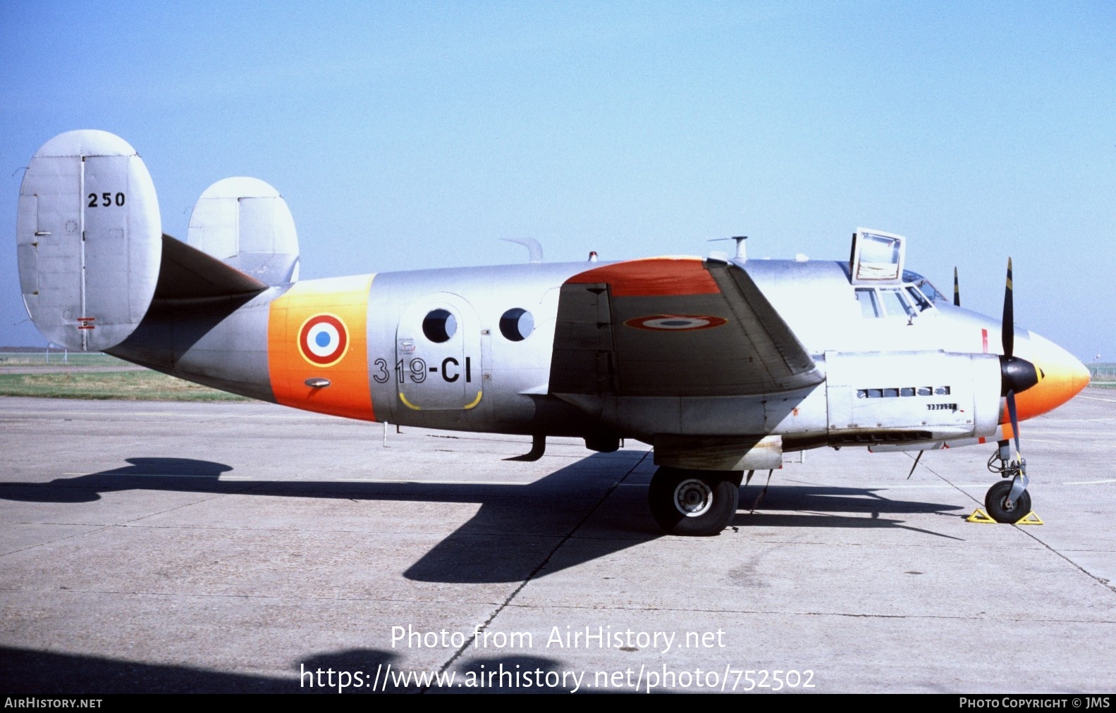 Aircraft Photo of 250 | Dassault MD-312 Flamant | France - Air Force | AirHistory.net #752502