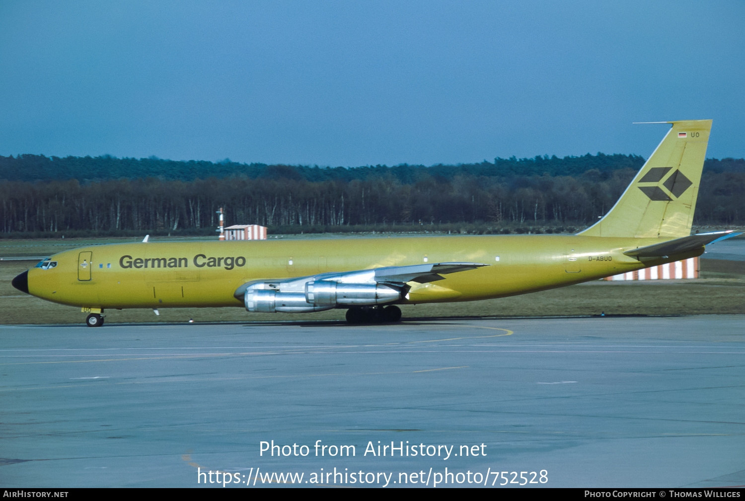 Aircraft Photo of D-ABUO | Boeing 707-330C | German Cargo | AirHistory.net #752528