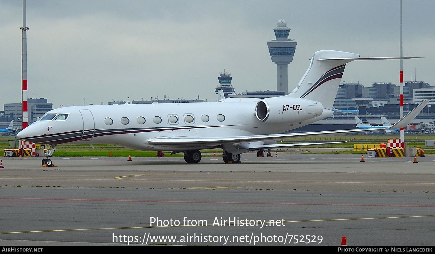 Aircraft Photo of A7-CGL | Gulfstream Aerospace G650ER (G-VI) | AirHistory.net #752529