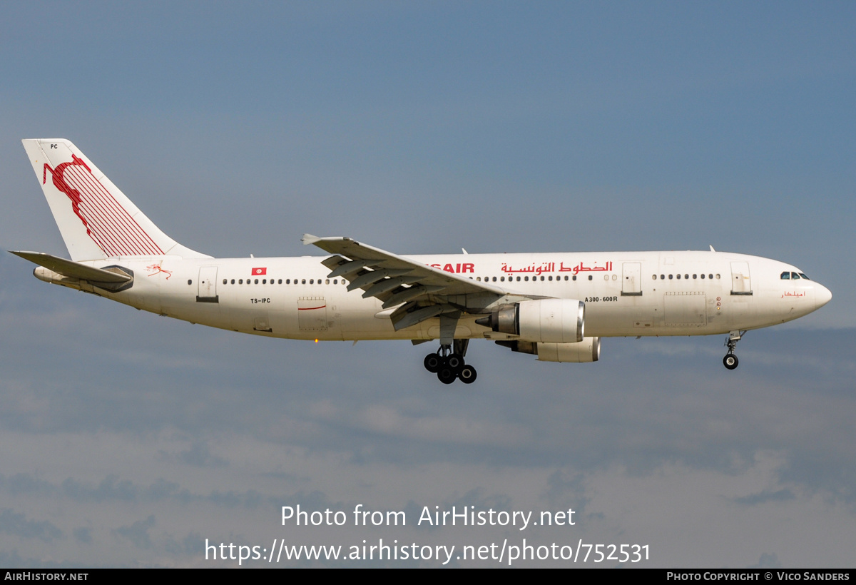 Aircraft Photo of TS-IPC | Airbus A300B4-605R | Tunisair | AirHistory.net #752531